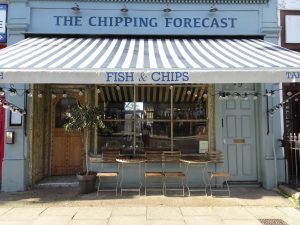 new popular sophisticated fish & chips with a difference (and sustainably caught)